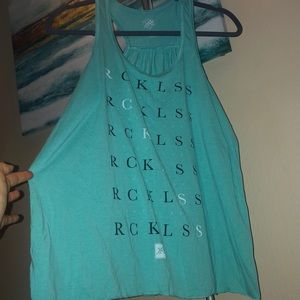 Young and restless tank top